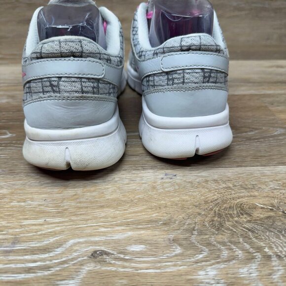 Nike Flex Experience Run 2 Gray/Pink Athletic Shoes Women's Size 10 - Picture 3 of 6